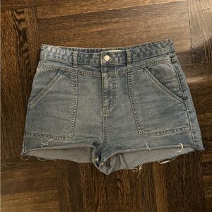 Urban Bliss High Waisted Blue Jean Shorts Size 10